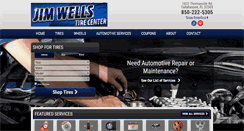 Desktop Screenshot of jimwellstirecenter.com